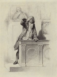 Mirabeau in the French Assembly by European School
