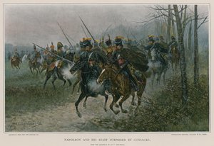 Napoleon and His Staff Surprised by Cossacks