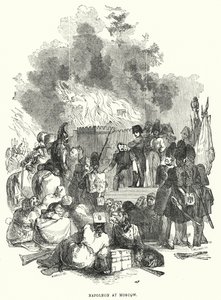 Napoleon at Moscow by European School
