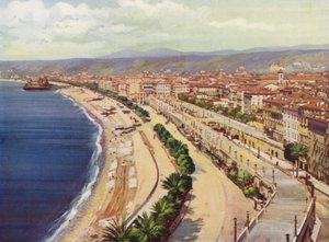 Nice, Quai du Midi and General View