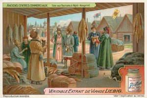 Nizhny Novgorod, Russia, Liebig Card, Early 20th Century