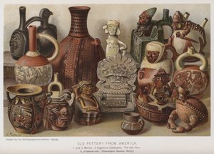 Old Pottery from America by European School