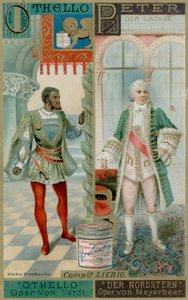 Othello and Peter the Great by European School