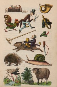 Page from the Magical Book by European School