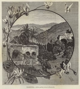 Palestine, Galilean Village Near Nazareth by European School