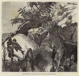 Palestine, Cave of Ain-Endor, the Ancient En-Dor by European School