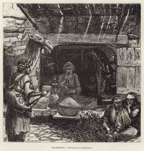 Palestine, A spice shop