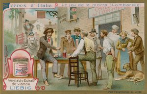 Players of Morra in Lombardy by European School