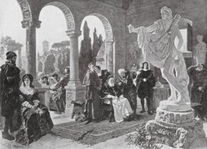 Pope Julius II and the Apollo Belvedere