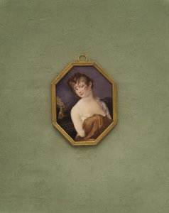 Portrait of an unknown girl by European School