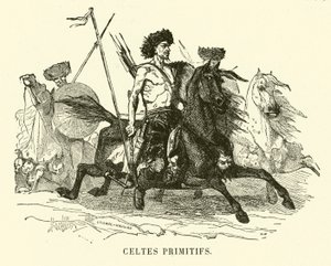 Primitive Celtic Warriors by European School