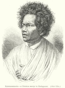 Rainitsontsoraka, a Christian martyr in Madagascar by European School