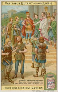 Romans, Gauls and Germans in a Roman Colony on the Upper Rhine in AD 175 by European School