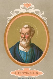 Saint Pontianus by European School