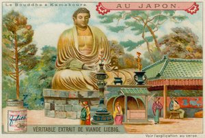 Statue of Buddha in Kamakura by European School