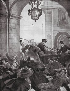 The Assassination of the King and Crown Prince of Portugal by European School