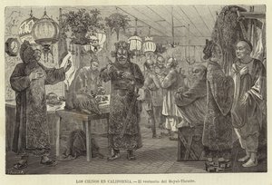 The Chinese in California - The Wardrobe of the Royal Theatre by European School