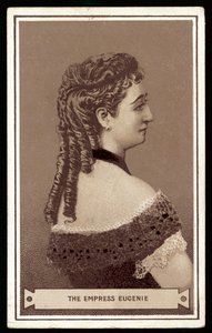 The Empress Eugenie by European School