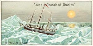 The Fram in the Ice by European School