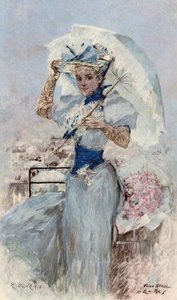 The Girl in Blue