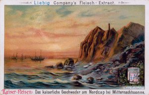 The Imperial Fleet at North Cape in Finland by European School