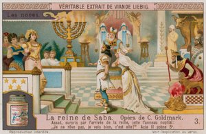 The Queen of Sheba Interrupts Assad and Sulamith