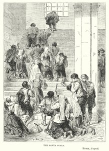 The Santa Scala, Rome, August by European School