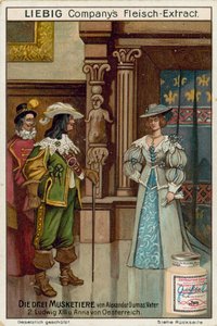 The Three Musketeers by European School