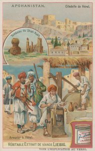 The Tomb of Shah Rukh and the City and Armoury of Herat by European School