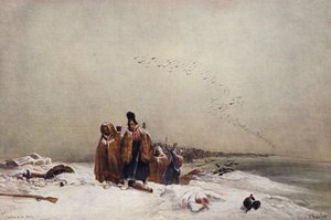 The Retreat of Russia by European School