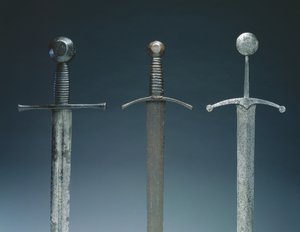 Three swords by European School