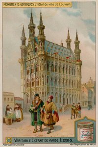 Town Hall of Leuven in Belgium by European School