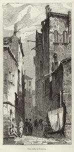 A Street in Venice by European School