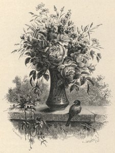 Vase of Flowers by European School