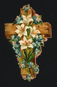 Victorian scraps: Holy cross