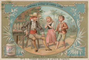 Virginie Pleads for the Slave by European School