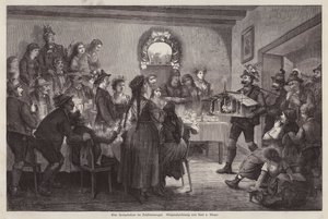 Wedding feast in the Salzkammergut, Austria by European School
