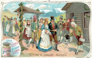 Wedding Procession in Norway