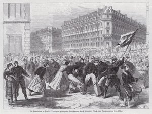 Women Attacking Captured Gendarmes Being Escorted by National Guards, Paris Commune by European School