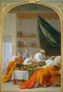 The Death of Raymond Diocrès by Eustache (studio of) Le Sueur