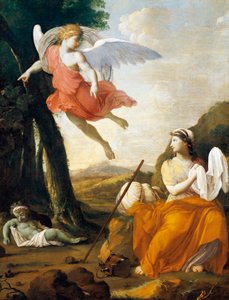 Hagar and Ishmael Saved by an Angel