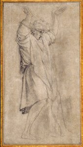 Study for Marcus Curtius, Legendary Figure of Ancient Rome by Eustache Le Sueur