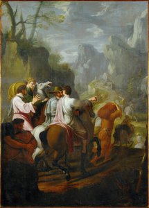 The Pilgrimage to the Charterhouse by Eustache Le Sueur