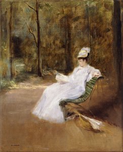 Sitting on a Bench, c.1848