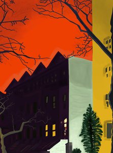14th Street At 6 A.M., Brooklyn by Evan Sklar