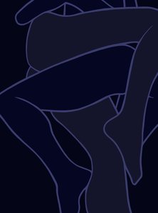 Blue Legs by Evan Sklar