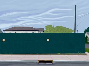 Construction Shed, Brooklyn by Evan Sklar