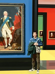 Emmitt, National Portrait Gallery, London by Evan Sklar