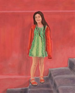 Girl In San Miguel by Evan Sklar