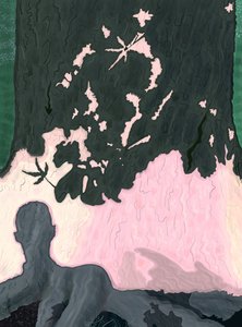 My Shadow On Tree, Brooklyn by Evan Sklar